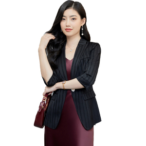 Frauen formelle Büroarbeit Anzug Set Business Sales Event Jacke Hosen Frauen Büro & Arbeit Anzüge & <span class=keywords><strong>Blazer</strong></span> - Product Image 5