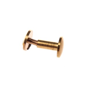 Rivet à vis en cuivre massif personnalisé _ Rivet en cuivre massif _ Rivet à tête ronde - Product Image 1