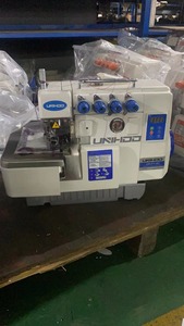 Máy may vắt sổ công nghiệp F7 tốc độ cao 4 kim, dẫn động trực tiếp, cơ cấu cấp chỉ tay, tình trạng mới, lõi động cơ chính - Product Image 3