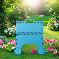 Chaises pliantes rétractables d'extérieur, table, marchepied pliant en plastique, tabouret de camping, chaise de pêche pliable
