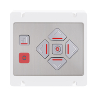 Teclado de Quiosco de Pago Programable, de Acero Inoxidable, Compatible con ADA, con Braille y Audio, IP65 Impermeable, para Uso en Interiores, con SDK