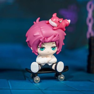 Caja Sorpresa de la Primera Ola de la Serie Cute Play Área Azul Restringida, Juguete de Moda, Muñeca Versión Q, Figura Coleccionable, Paquete Misterioso, Decoración de Escritorio - Product Image 6