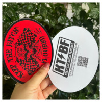 Étiquette auto-adhésive résistante aux UV, résistante aux intempéries, durable, imperméable et épaisse, PVC 0.18mm, autocollant en vinyle, autocollants personnalisés avec logo découpé à l'emporte-pièce