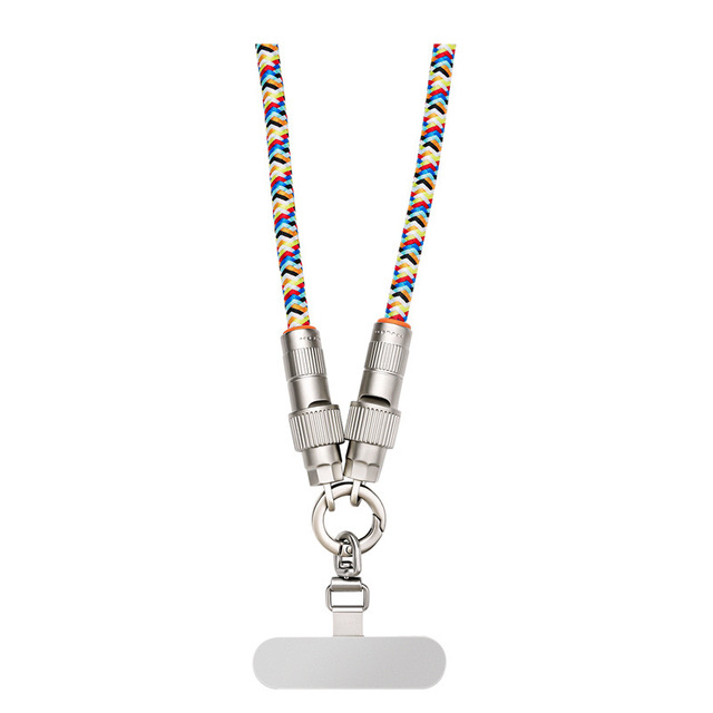 Phone Lanyard USB-C to L Fast Charging Cable Cross-body Lanyard Cell Phone Data Cable Adapter