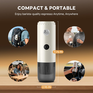 Cafetera Portátil Mini Automática 2026 para Hogar y Exteriores, Sistema de Preparación con Batería USB Tipo-C - Product Image 3