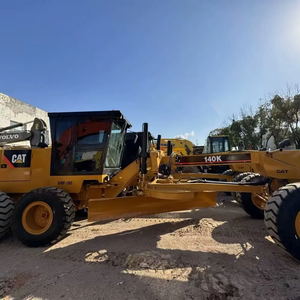 La machine de marque de renommée mondiale a utilisé des niveleuses à moteur CAT 140H 140G 140K Caterpillar Machinery en bon état à vendre - Product Image 2