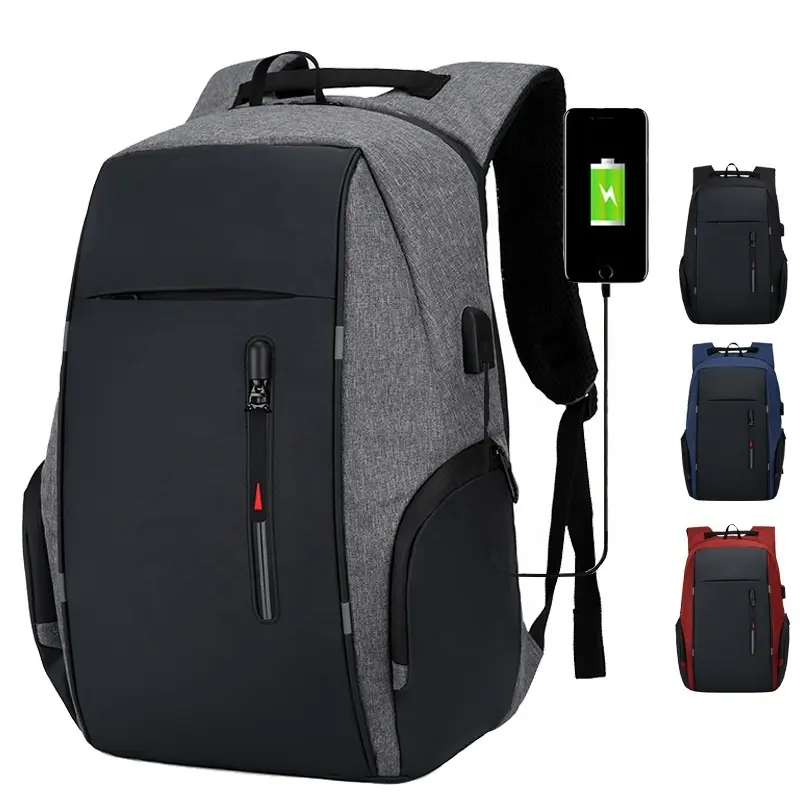 Wholesale Anti Theft Custom Usb Charging Men Back Pack Backpacks Notebook Bags Business Laptop Backpack