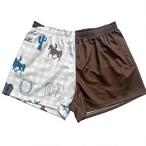 Pantalones Cortos de Rugby Personalizados, Antibacterianos, Unisex, Cintura Elástica, Estampado Frontal, 100% Poliéster, Personalizables con Equipo y Marca, para Todas las Temporadas - Product Image 6