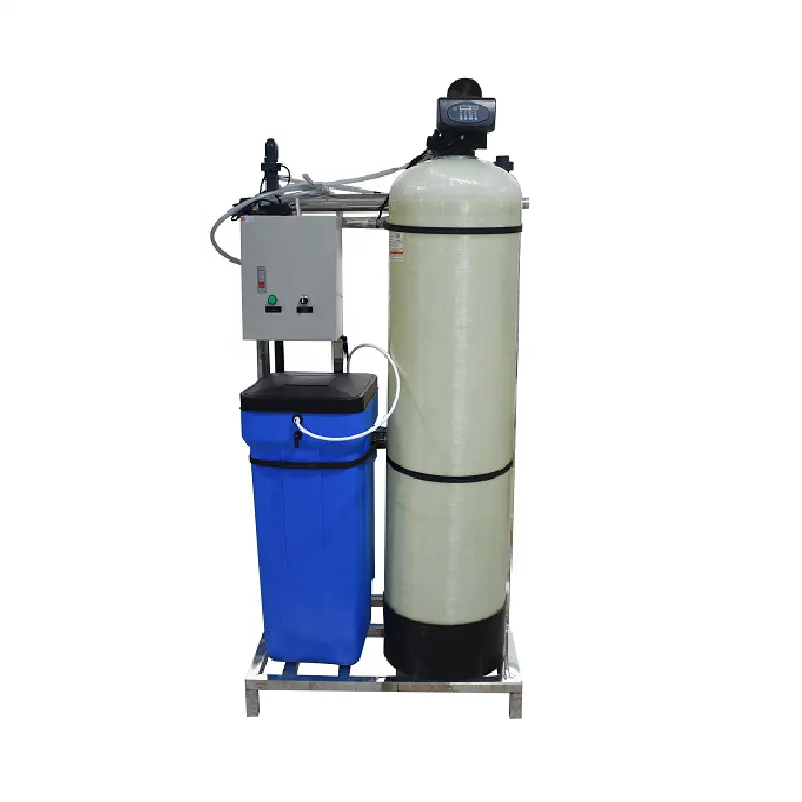 Sistema suavizador de 3000LPH, tratamiento de agua desmineralizado, mejor Control automático, desmineralizador duro, Pentair electrónico comercial, barato