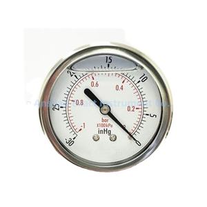 เกจวัดแรงดันสุญญากาศแบบเติมกลีเซอรีนทำจากสแตนเลส - Product Image 5