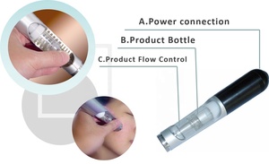 Producto más vendido 2025 Máquina de electroporación Mesoterapia Multifunción Eliminador de arrugas faciales Dispositivo blanqueador hidratante - Product Image 3