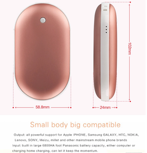 <span class=keywords><strong>Chauffe</strong></span>-main électrique Portable, mah, <span class=keywords><strong>batterie</strong></span> électrique, petit format, réutilisable - Product Image 2