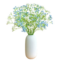 108 tiges de fleurs artificielles en gel souple Gypsophile - Décoration haut de gamme pour la maison et les maisons d'hôtes, arrangements floraux de fêtes, vente en gros Chine
