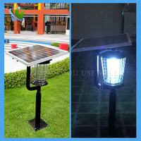 Lampe anti-moustiques solaire d'extérieur haute puissance pour parc, ferme, villa, communauté, lampe anti-moustiques à choc électrique, anti-moustiques
