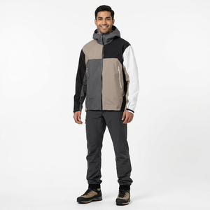 Custom Man Softshell Jacket Windproof Waterproof Plus Size Outdoor Sport Coat Men Outdoor Running Windbreaker Softshell Jacket - Product Image 1