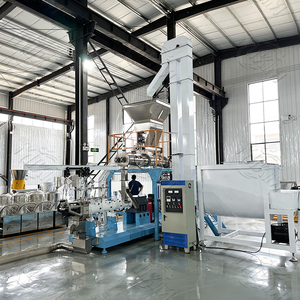 เครื่องผลิตอาหารปลาแบบลอยขนาดใหญ่สายการผลิตอาหารปลาแบบสกรูคู่แบบเปียก - Product Image 5