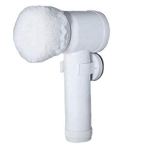 Escova de limpeza elétrica portátil com 3 cabeças esfregão - Product Image 5