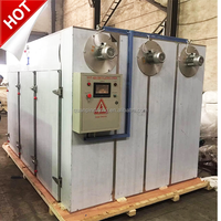 Sécheur à air chaud industriel QUANPIN CE CT-4 à trois portes, déshydrateur d'épices, four avec commande PLC, moteur à économie d'énergie, pompe Ti