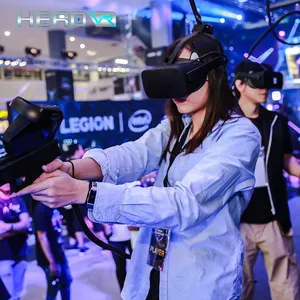 HEROVR kapalı ülke çapında Online ücretsiz çalışan silah simülatörü VR keskin nişancı tabancası makinesi