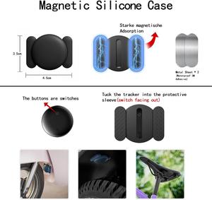 Localisateur intelligent magnétique pour mini traceur GPS compatible avec l'application Find My, avec buzzer intégré, étui portable anti-perte pour - Product Image 2
