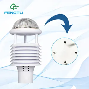 Creative 10 In 1 Sensor Ultrasonic Station Weather Sensor For Wind Temperature Humidity Pressure Rainfall Illuminance