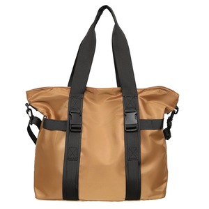 Bolso de hombro de nailon portátil para mujeres y hombres, gran capacidad, cerraduras de doble fila, bolso de lona para gimnasio, bolso de mano para deportes - Product Image 4