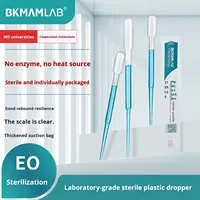 Pipette Pasteur en plastique stérile jetable, pipette de transfert graduée, compte-gouttes jetable de laboratoire