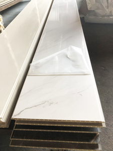 ألواح حائط خلفية من الفحم والخشب والخيزران ، بطبقة حيوانات أليفة ، لماع رخامي صناعي للتلفزيون ، ألواح حائط خلفية من الفوم PVC لغرف النوم - Product Image 4