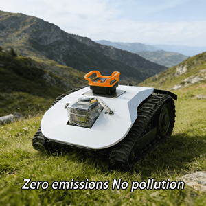 Cortadora de Césped Eléctrica Todoterreno Resistente <span class=keywords><strong>con</strong></span> Control Remoto y Funciones Personalizables - Product Image 4