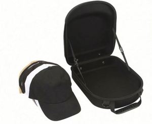 New Style Custom Shockproof Baseball Cap Carrier <b>Bag</b> <b>Hat</b> Collection Full Zip Closure Hard EVA Case - Product Image 4