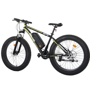 Vélo Électrique Fat Bike <span class=keywords><strong>2021</strong></span> Rapide et Performant avec Moteur Arrière 250W/500W, Batterie au Lithium et Cadre en Acier - Product Image 5