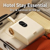 Sèche-linge à air chaud à commandes simples, idéal pour sécher les vêtements délicats et les vêtements épais, parfait pour les voyages d'affaires et les déplacements, sèche rapidement et rafraîchit les vêtements.