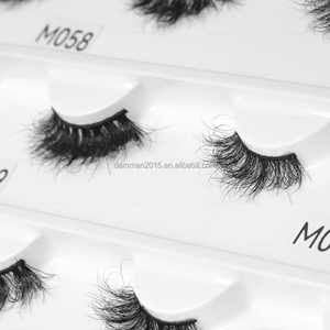 DAMMAN Classic <strong>Lash</strong> <strong>Strips</strong> Look Like <strong>Extensions</strong> Horse Hair Full <strong>Strip</strong> Eyelash Customized Package Volume <strong>Lash</strong> <strong>Strips</strong> - Product Image 1