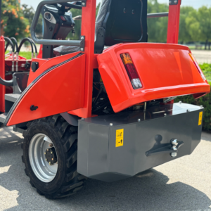 इलेक्ट्रिक मिनी फार्मिंग फ्रंट एंड व्हील लोडर इंजन 400 किलोग्राम क्षमता 2200 मिमी उठाने की ऊंचाई - Product Image 4