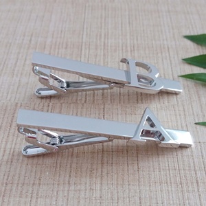 Personnalisé faire votre propre inférieur <span class=keywords><strong>cravate</strong></span> broche argent pince à <span class=keywords><strong>cravate</strong></span> - Product Image 2