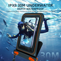 Sac bandoulière en PVC écologique, étui universel étanche pour téléphone, logo personnalisé, étui étanche pour téléphone de sport en plein air pour la natation