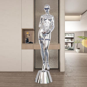 Statue d'impression 3D personnalisée, sculpture d'art 3D de simulation haute précision, <span class=keywords><strong>portrait</strong></span>, électrodéposition, accessoires pour femmes, argenté, lumineux - Product Image 3