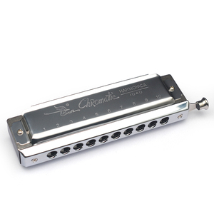 Harmonica chromatique Swan SW1040-1 Blues, clé de Do, 10 trous, 40 tons - Product Image 6