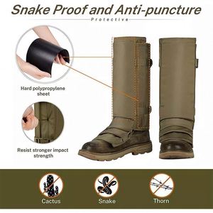 Free Sample BSCI Durable Snake Shin Guard Outdoor <b>Legging</b> <b>Hiking</b> Gaiters Lightweight Hunting <b>Hiking</b> Leg Gaiters - Product Image 5