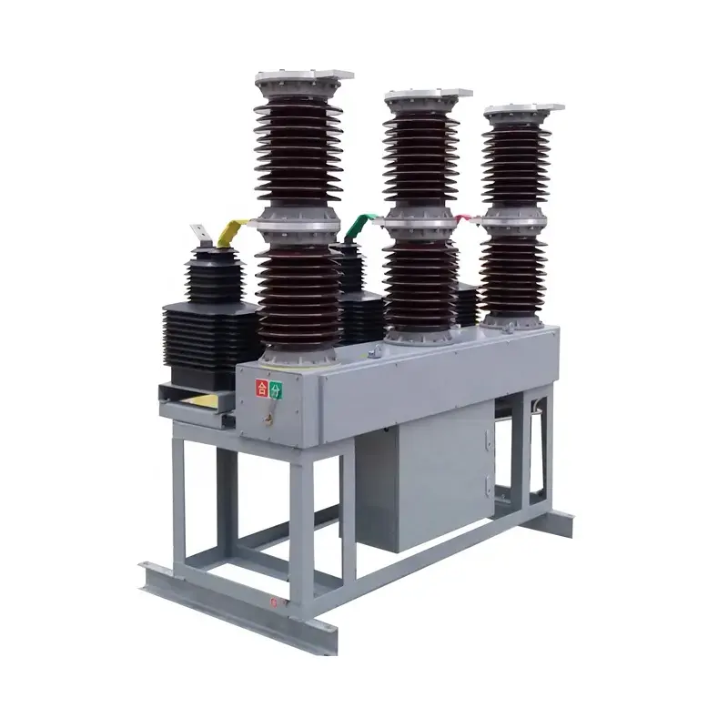High Reliability Outdoor Type Three Phase High Voltage Intelligent Vacuum Circuit Breaker Used For Transformer Substation