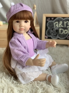 Ropa de muñeca de 65cm, diseño de cliente para niños pequeños, fabricante de meses Blythe <span class=keywords><strong>Reallife</strong></span> Reborn Dolls, cliente de Beijing - Product Image 4