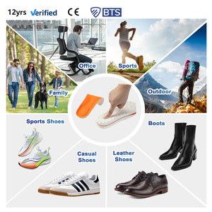 Plantillas Deportivas Unisex Baratas con Masaje 4D, Súper Suaves de PU y Látex, Soporte de Arco Ortopédico para Correr, Baloncesto y Deportes - Product Image 5