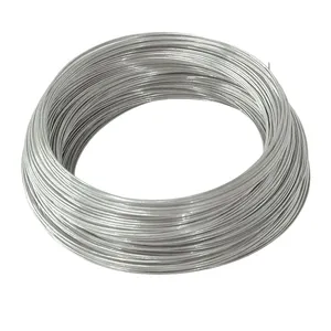 Fio de aço galvanizado baixo preço da fábrica 16 17 18 19 medidor de fio galvanizado