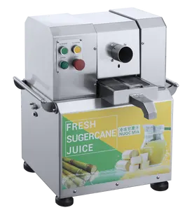 Electric Sugarcane Juice Machine Stainless Steel Sugar Cane Juicer Commercial Sugar Cane Press Extractor Efficient Juicing