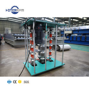 페루 시장용 아치형 강철 곡선 프로파일 지붕 롤 성형기 TR4 지붕판 패널 크림핑 곡선 기계 - Product Image 3