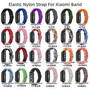 Smartwatch Pulsera Transpirable Elástico Trenzado Tela Nylon Reloj Banda <span class=keywords><strong>Para</strong></span> <span class=keywords><strong>Xiaomi</strong></span> <span class=keywords><strong>Mi</strong></span> <span class=keywords><strong>Band</strong></span> 8 9 Correa - Product Image 3