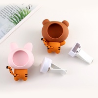 Diffuseur de parfum pour voiture personnalisable en forme de mascotte de dessin animé en PVC souple, anti-moustiques et rafraîchissant