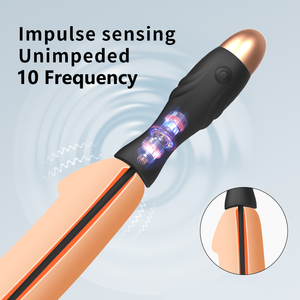 尿道サウンドバイブレーター 卸売 尿道カテーテル 拡張器 プラグ シリコン製振動尿道サウンド 男性用セックストイ - Product Image 2