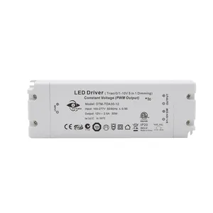 Led Driver Supplier UL Listed Factory Price 10w 15w 40w 50w Constant Voltage 12v 24v Ultra-thin Plastic Led Driver Power Supply