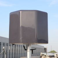 Detector de RF de Banda Completa de 360 Grados, Sistema Anti-Drones, 10 Bandas de Frecuencia, Resistente al Agua, Duradero, 70MHz~6GHz